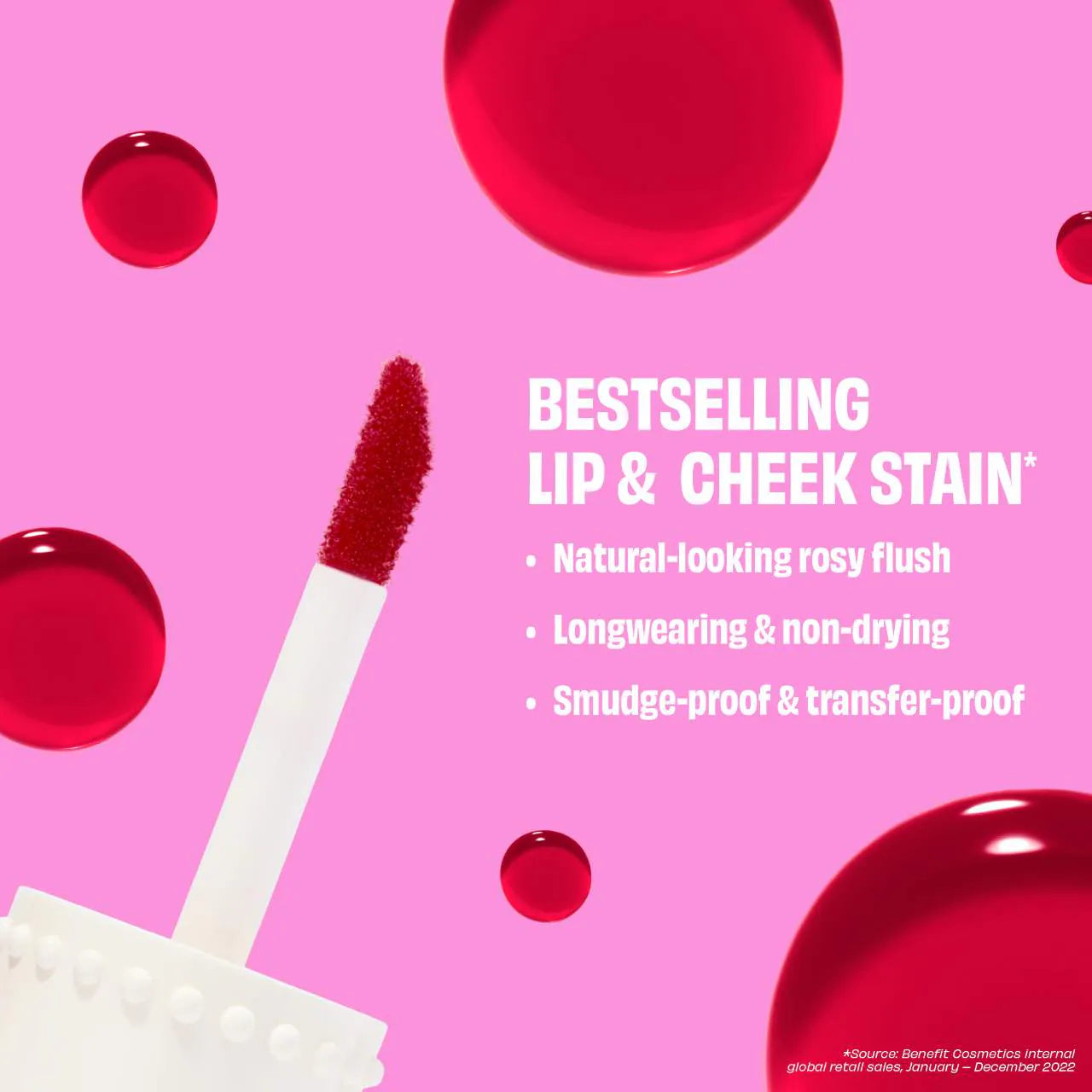 Benefit Benetint: Rose-Tinted Lip & Cheek Stain