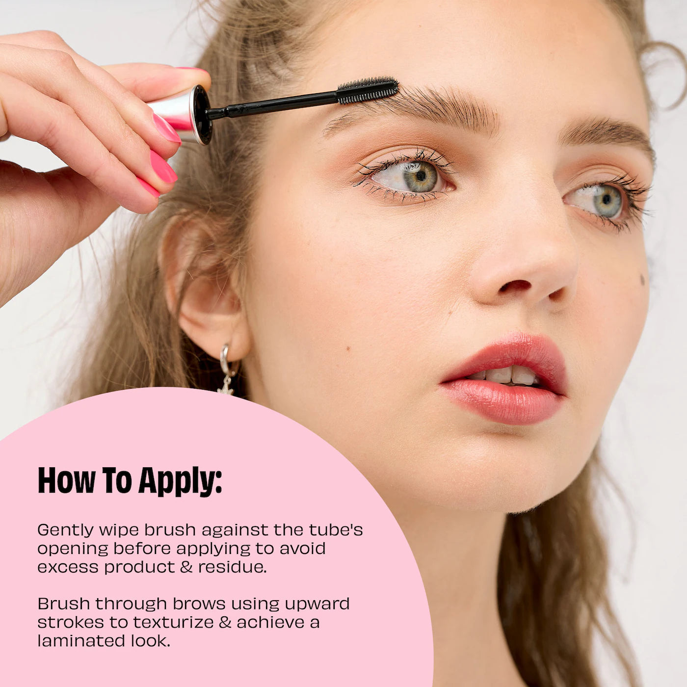 24-HR Brow Setter Clear Brow Gel with Lamination Effect