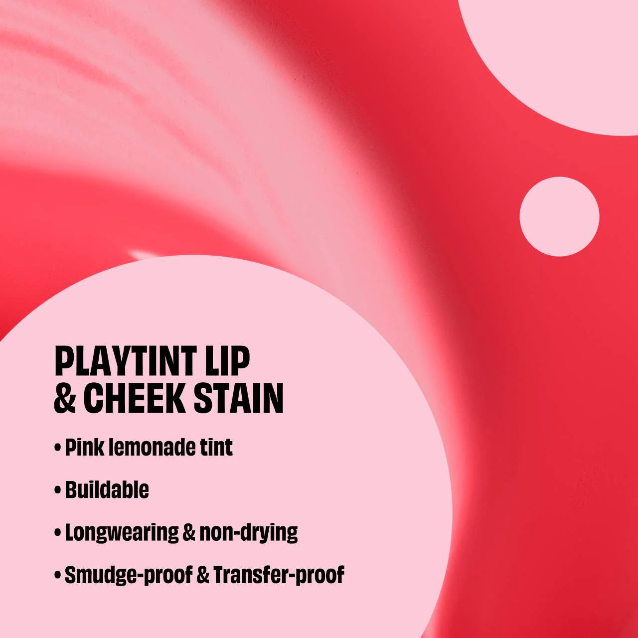 Benefit Playtint: Pink-Lemonade Tinted Lip & Cheek Stain