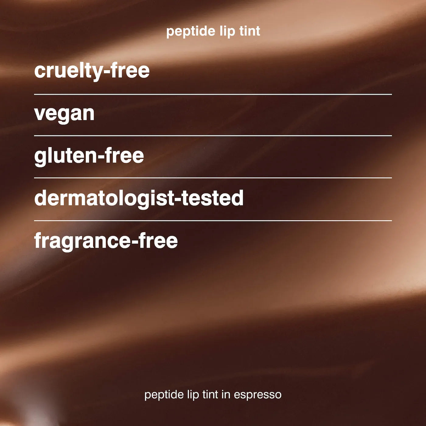 rhode Peptide Lip Tint Nourishing Glaze Espresso