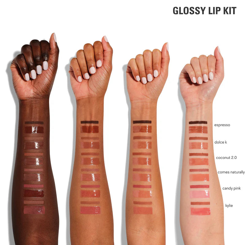 Kylie Cosmetics Glossy Lip Kit: 612 Espresso