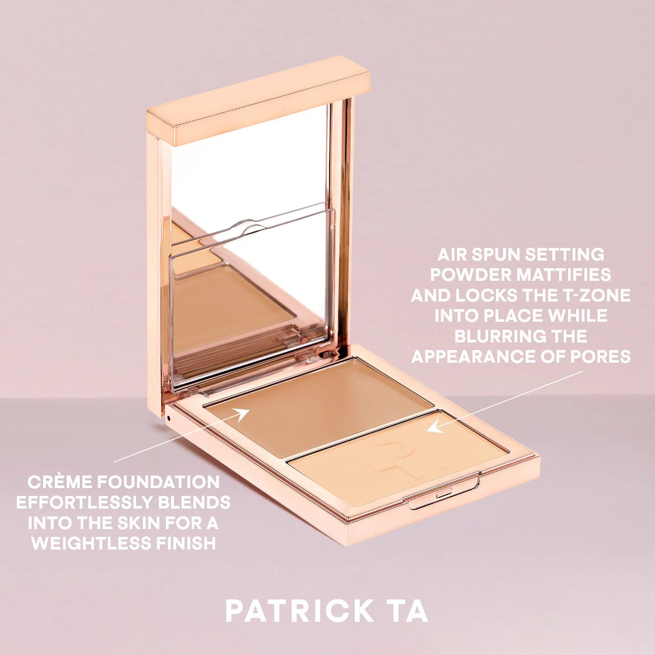 Major Skin Crème Foundation and Finishing Powder Duo Light 1 - Golden Neutral