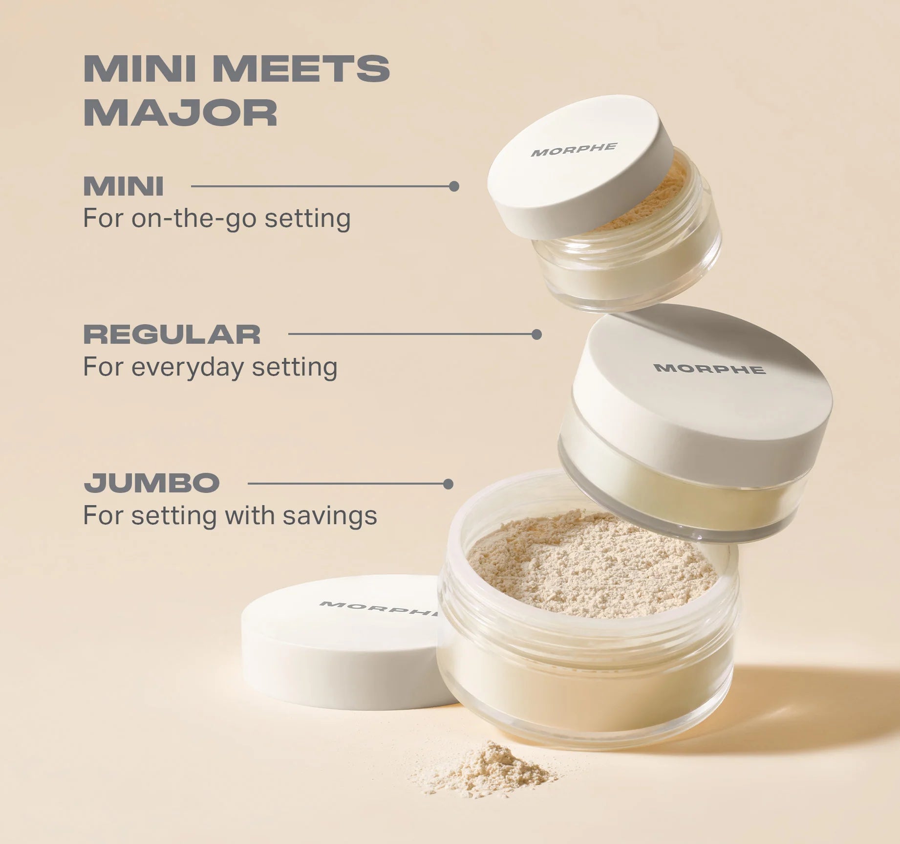 Morphe Mini Bake & Set Setting Powder