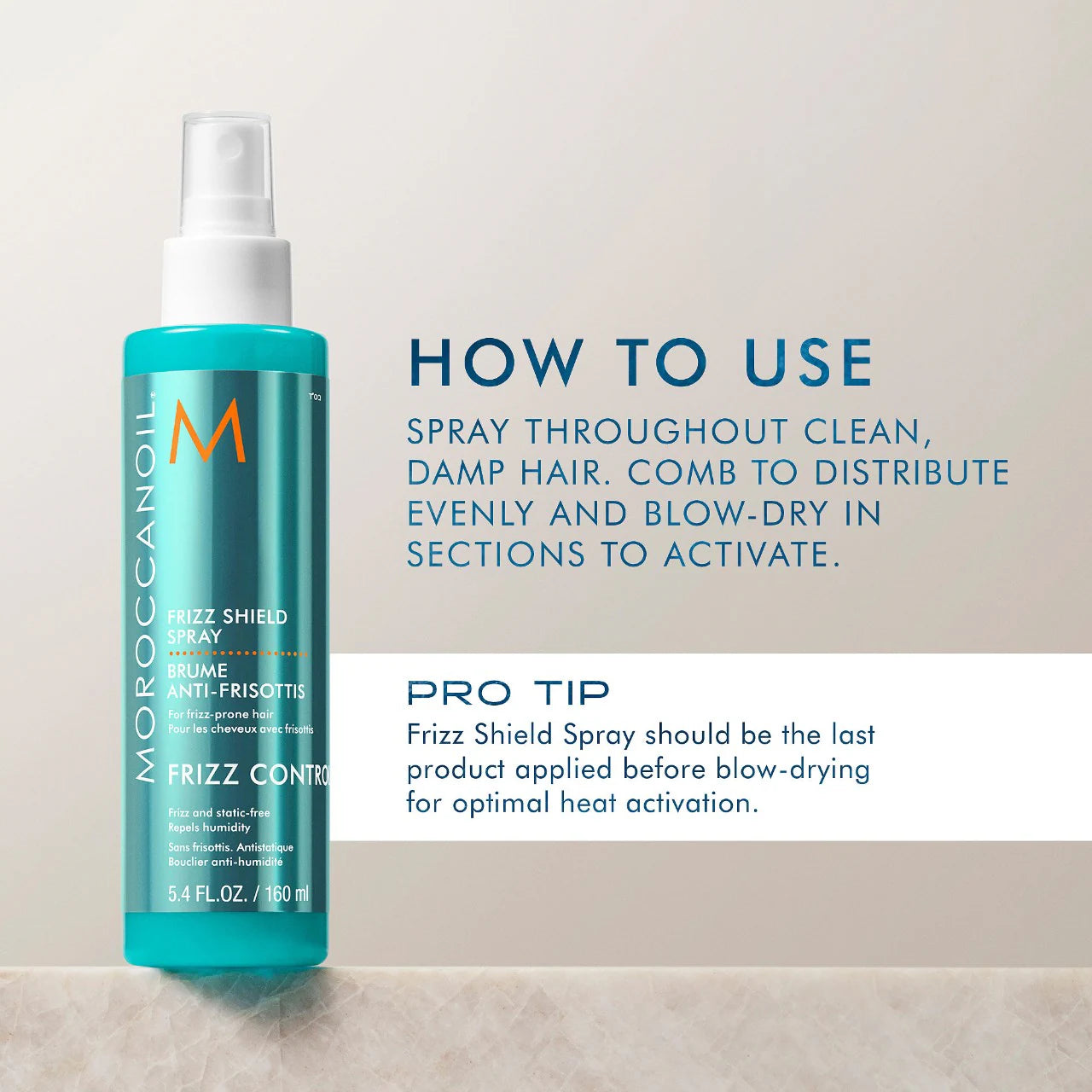 Moroccanoil Frizz Shield Spray: Anti-Frizz Mist