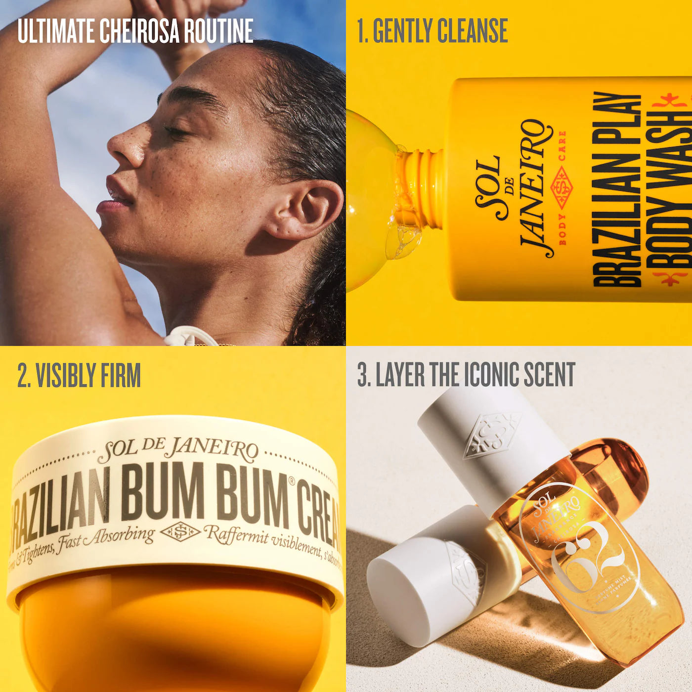 Cheirosa 62 Bum Bum Hair & Body Refillable Perfume Mist