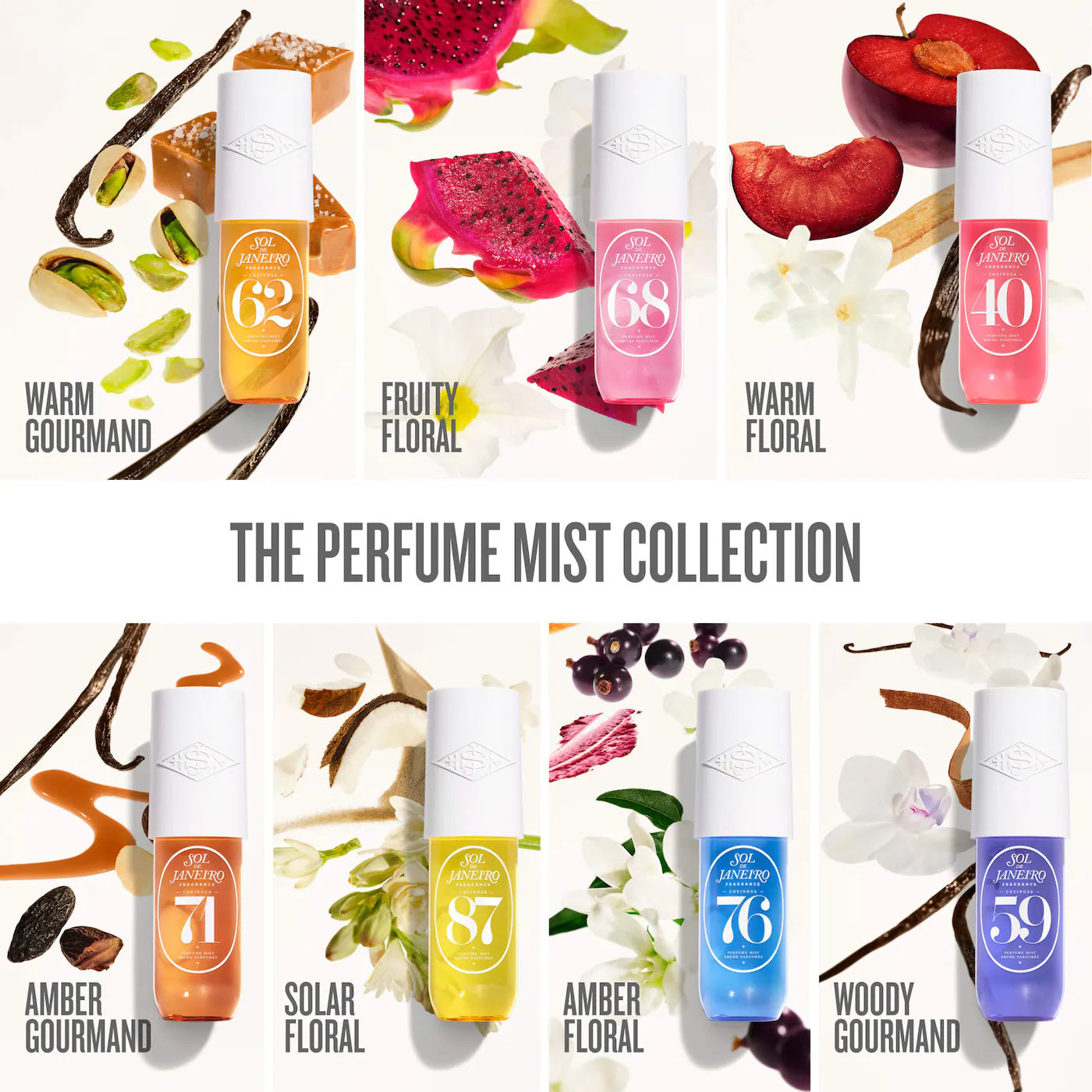 Cheirosa 62 Bum Bum Hair & Body Refillable Perfume Mist