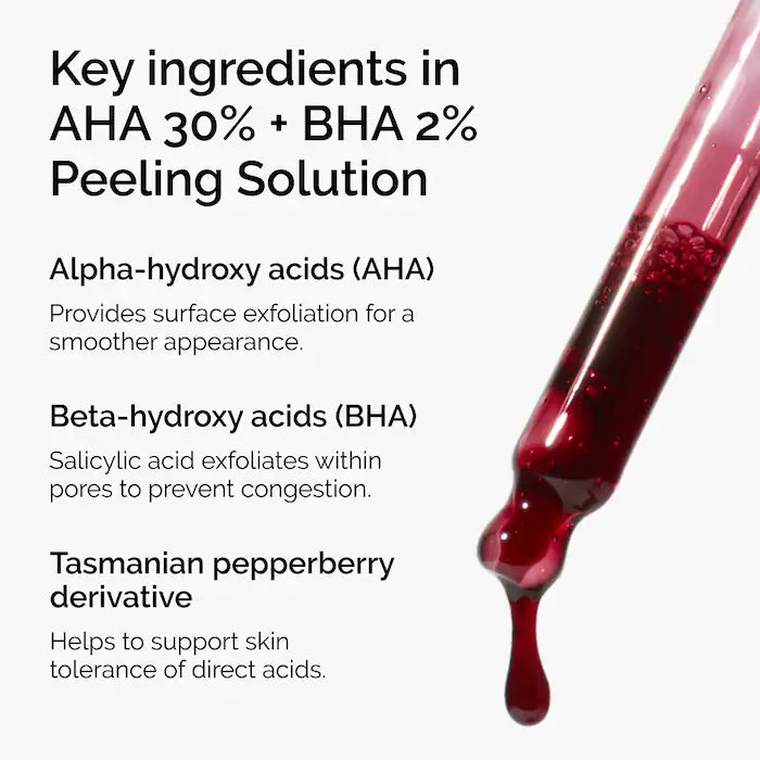 AHA 30% + BHA 2% High-Strength Peeling Solution for Brightening