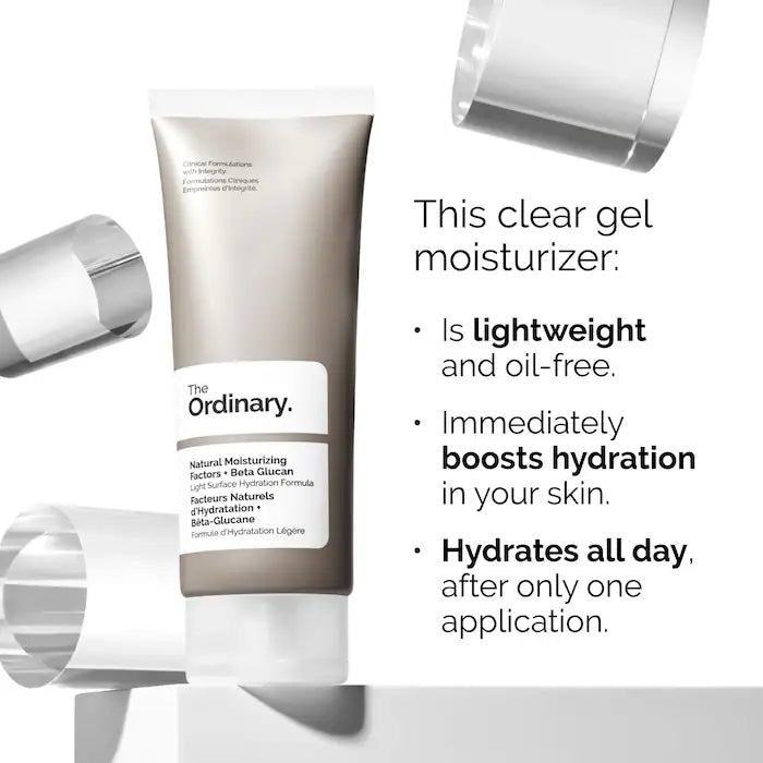 Natural Moisturizing Factors + Beta Glucan Lightweight Gel Moisturizer
