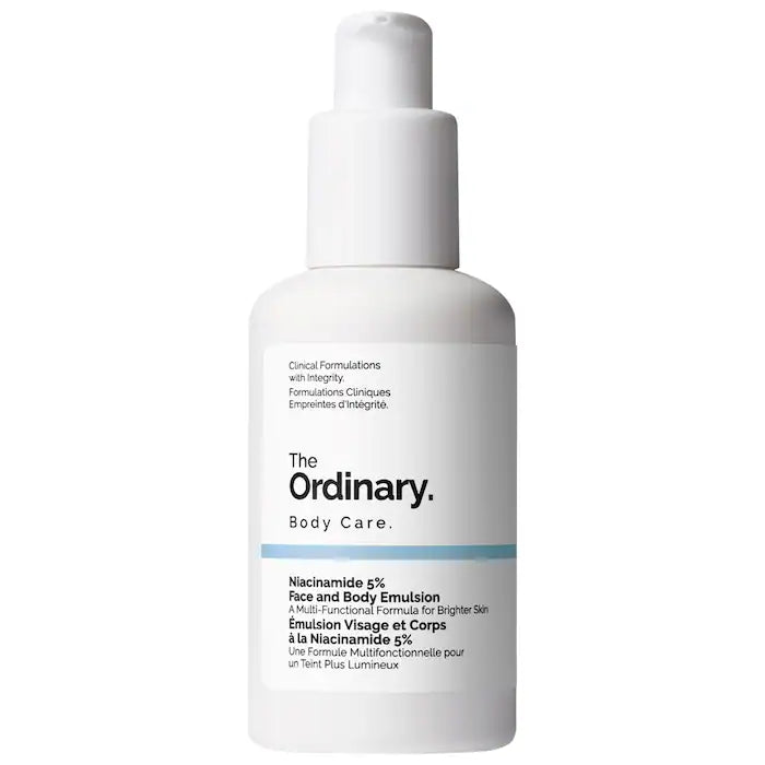 Niacinamide 5% Face and Body Emulsion for Dark Spots & Uneven Tone