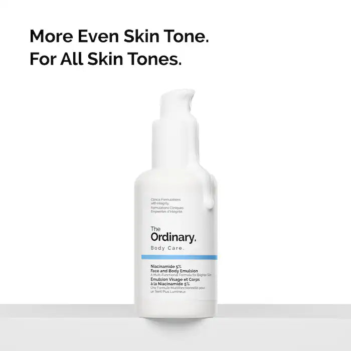 Niacinamide 5% Face and Body Emulsion for Dark Spots & Uneven Tone