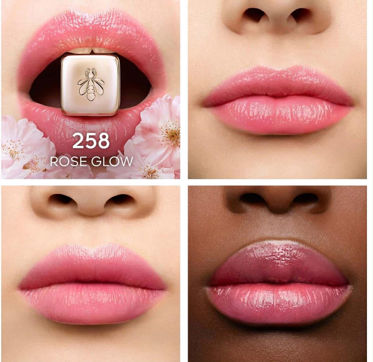 GUERLAIN  Kiss Kiss Bee Glow Hydrating Tinted Lip Balm