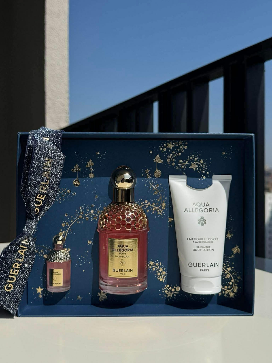 GUERLAIN Aqua Allegoria Forte Florabloom Eau de Parfum & Lip Oil Gift Set