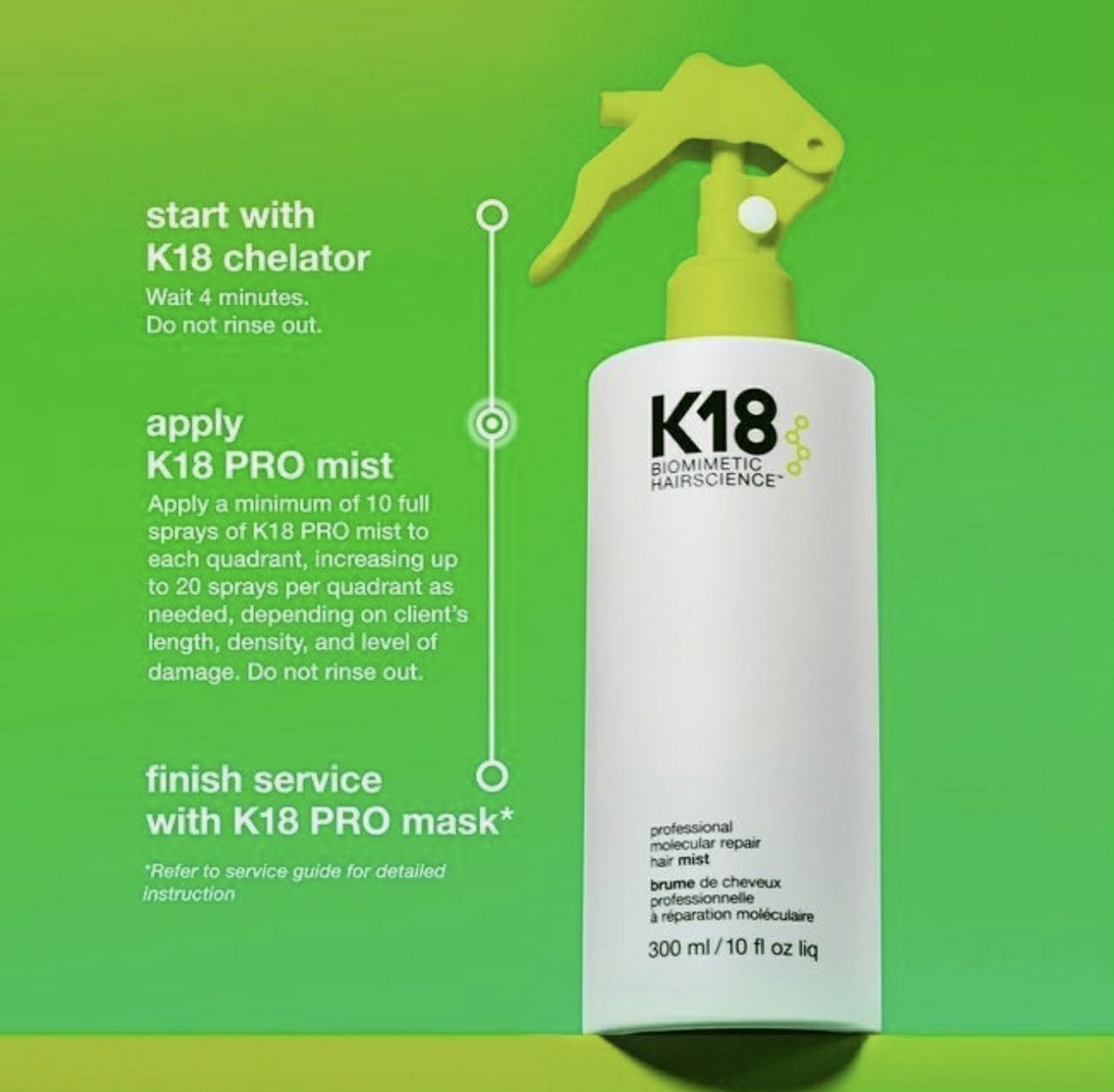 K18 Biomimetic Hairscience Professional Molecular Repair Mist