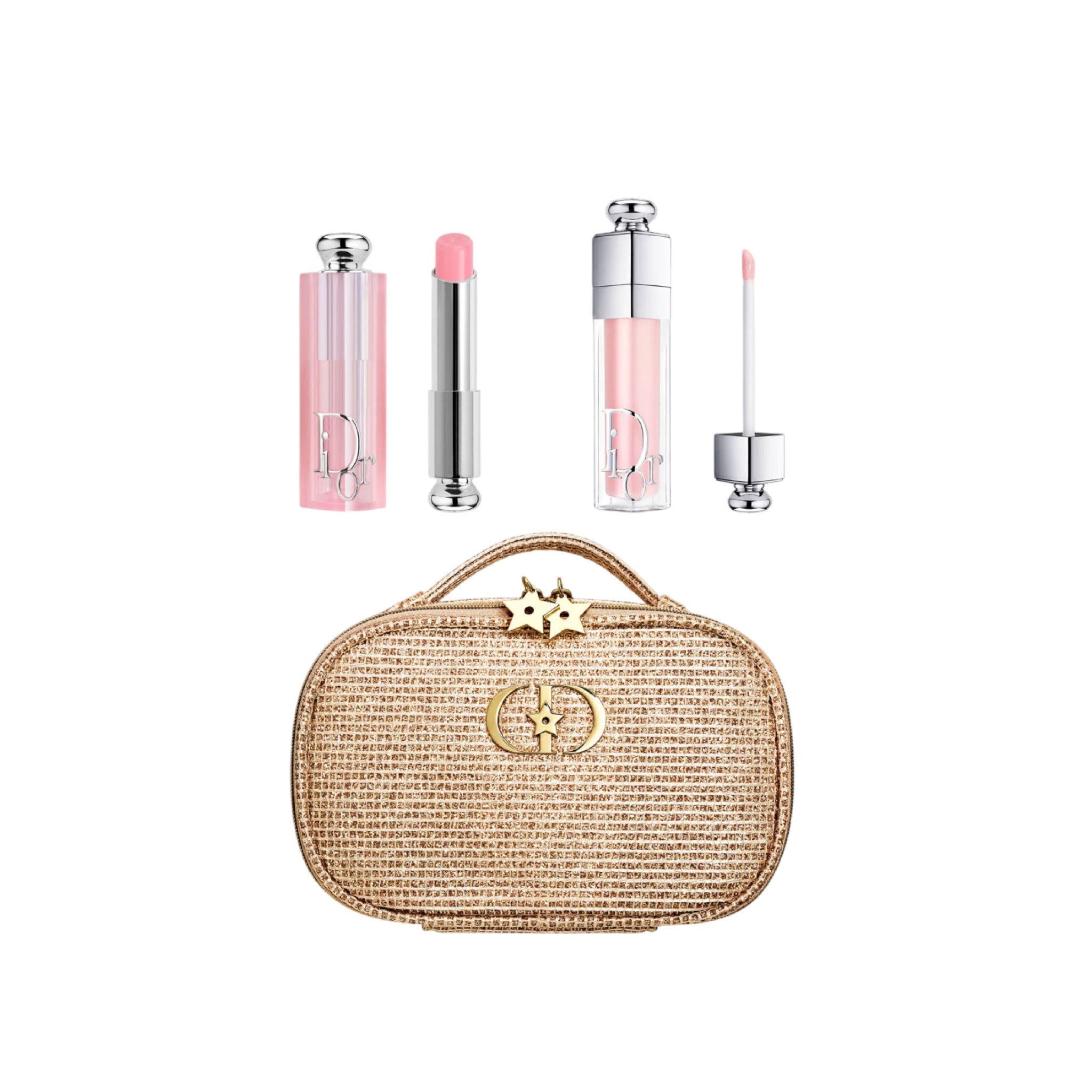 Dior The Pink Glow Ritual - Limited Edition Lip Balm, Gloss and Pouch