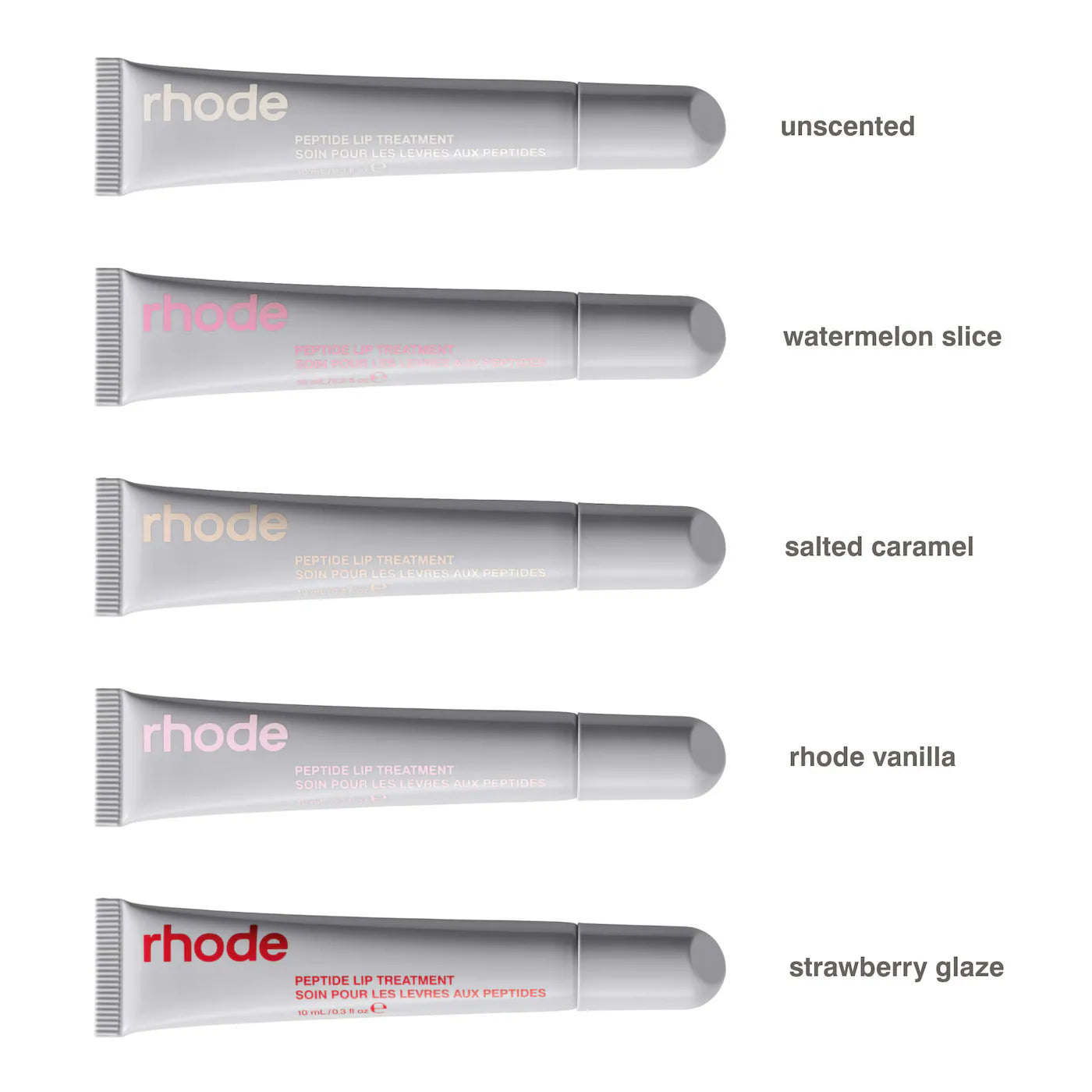 rhode Peptide Lip Treatment Nourishing Glaze Salted Caramel