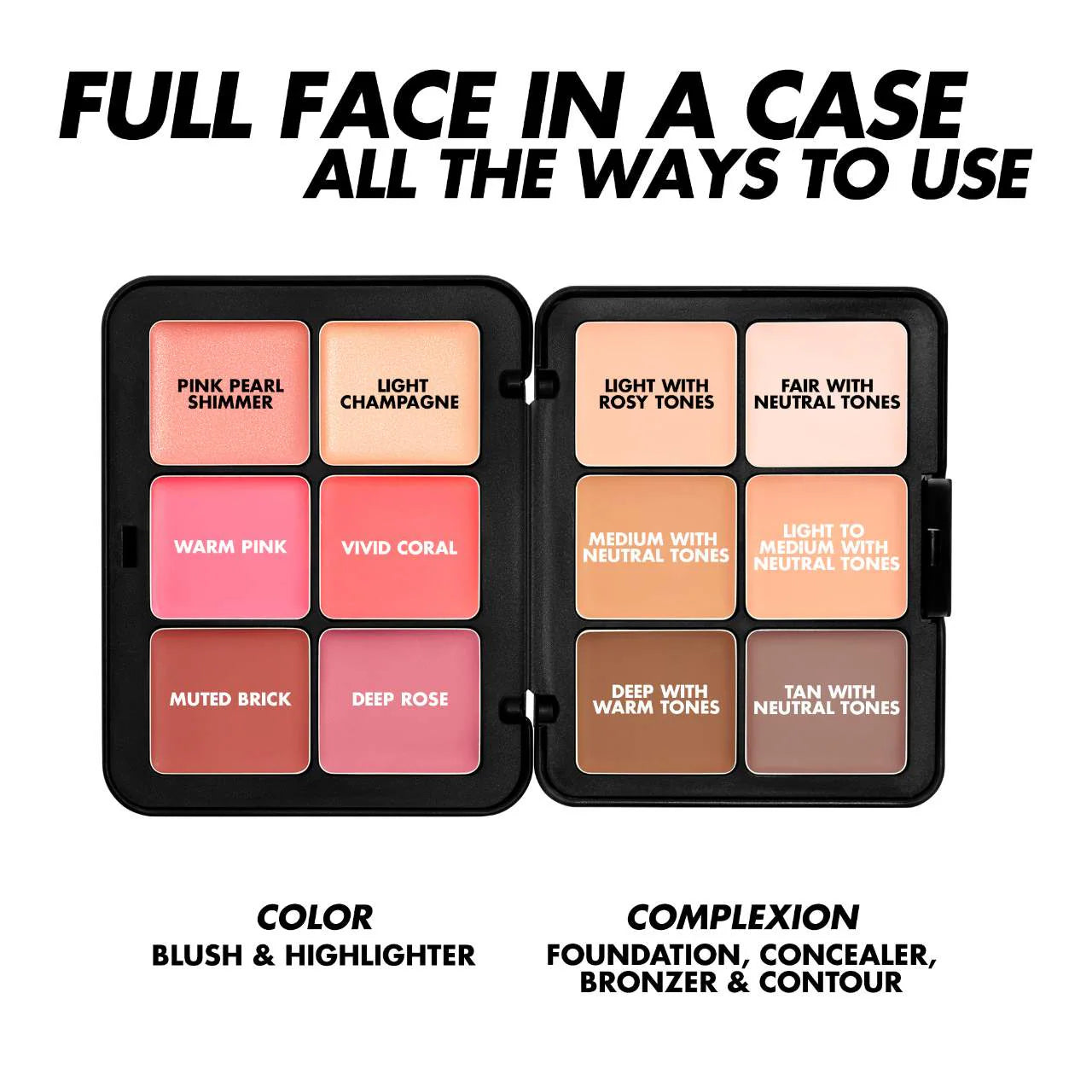 MAKE UP FOR EVER  HD Skin Face Essentials Long-Lasting Full Face Cream Palette