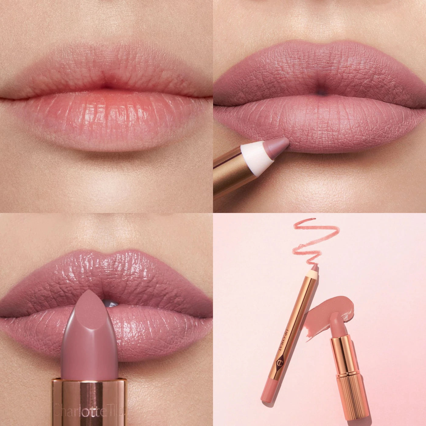 Charlotte Tilbury  Mini Pillow Talk Lipstick & Liner Set