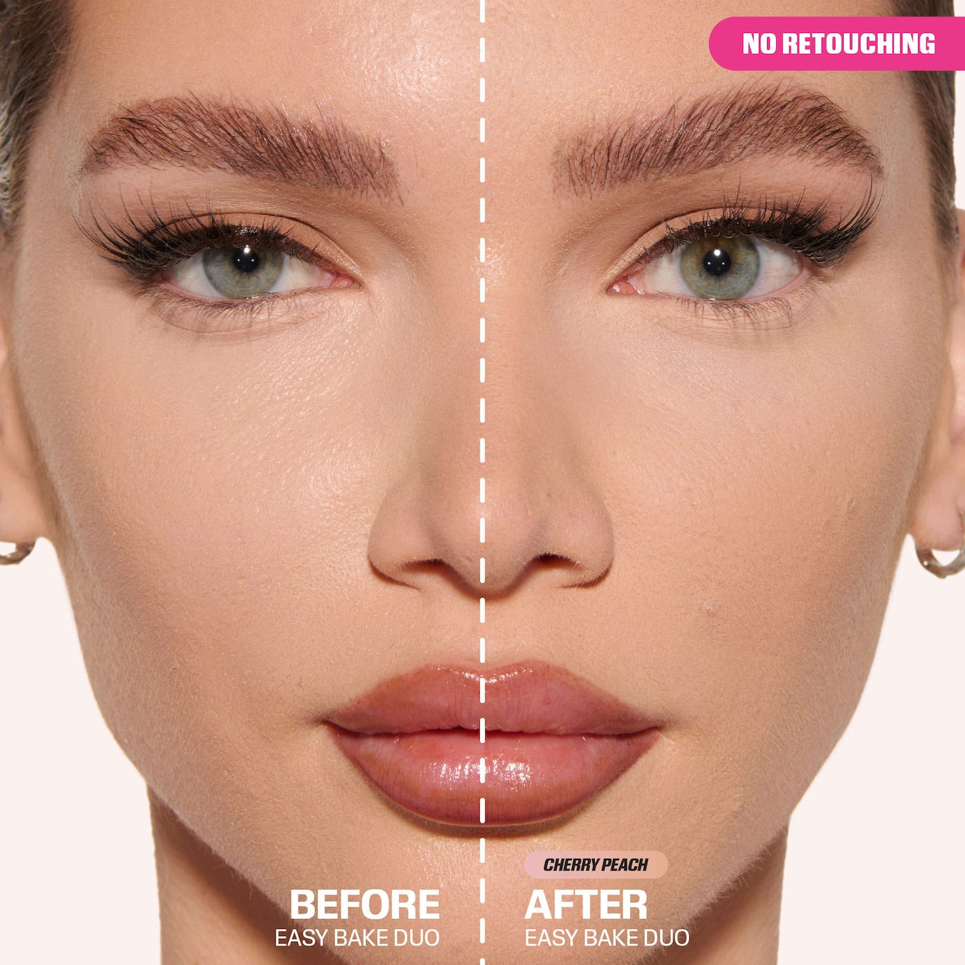 HUDA BEAUTY  Easy Bake Loose Powder Brightening + Correcting Duo